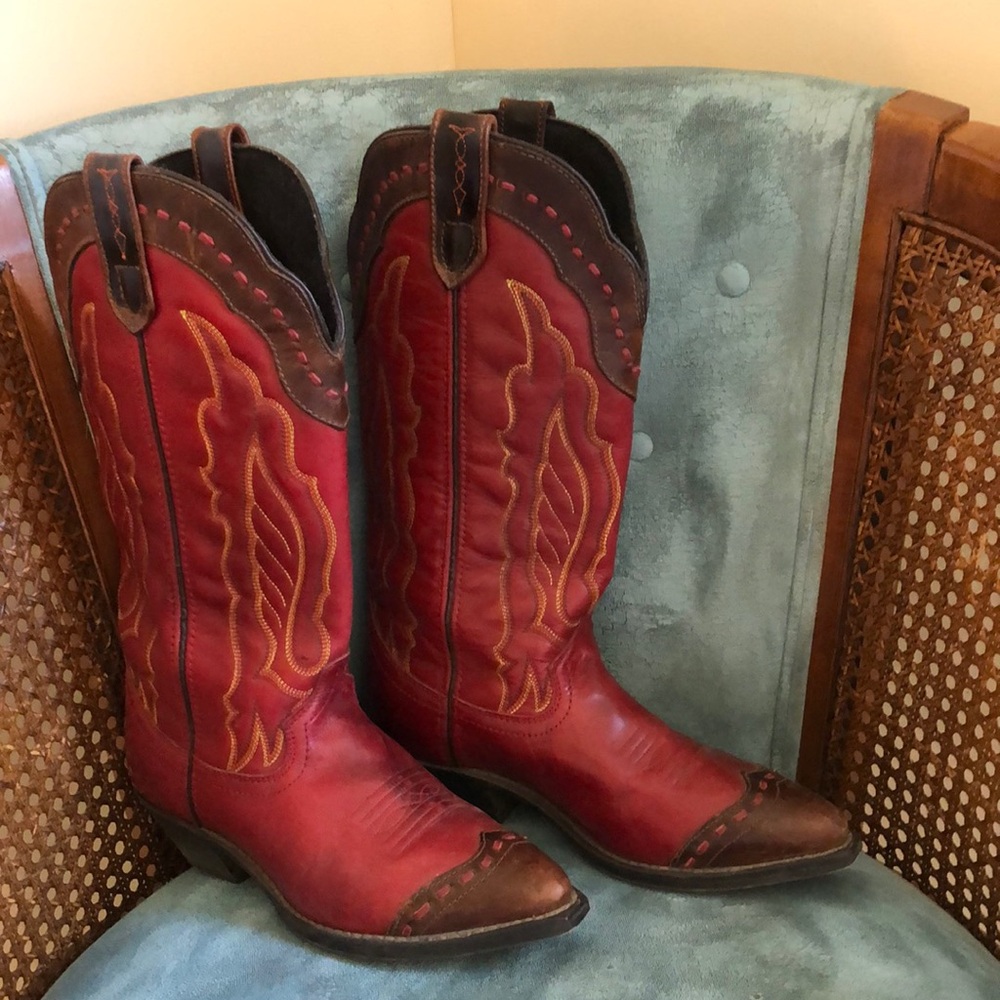 Red Laredo Boots